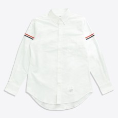 톰브라운 암밴드 셔츠 화이트