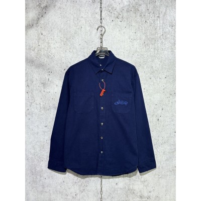 디올 해밀턴 포켓 셔츠 남방 블루