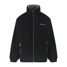 미우미우 플리스 다운 재킷 네이비