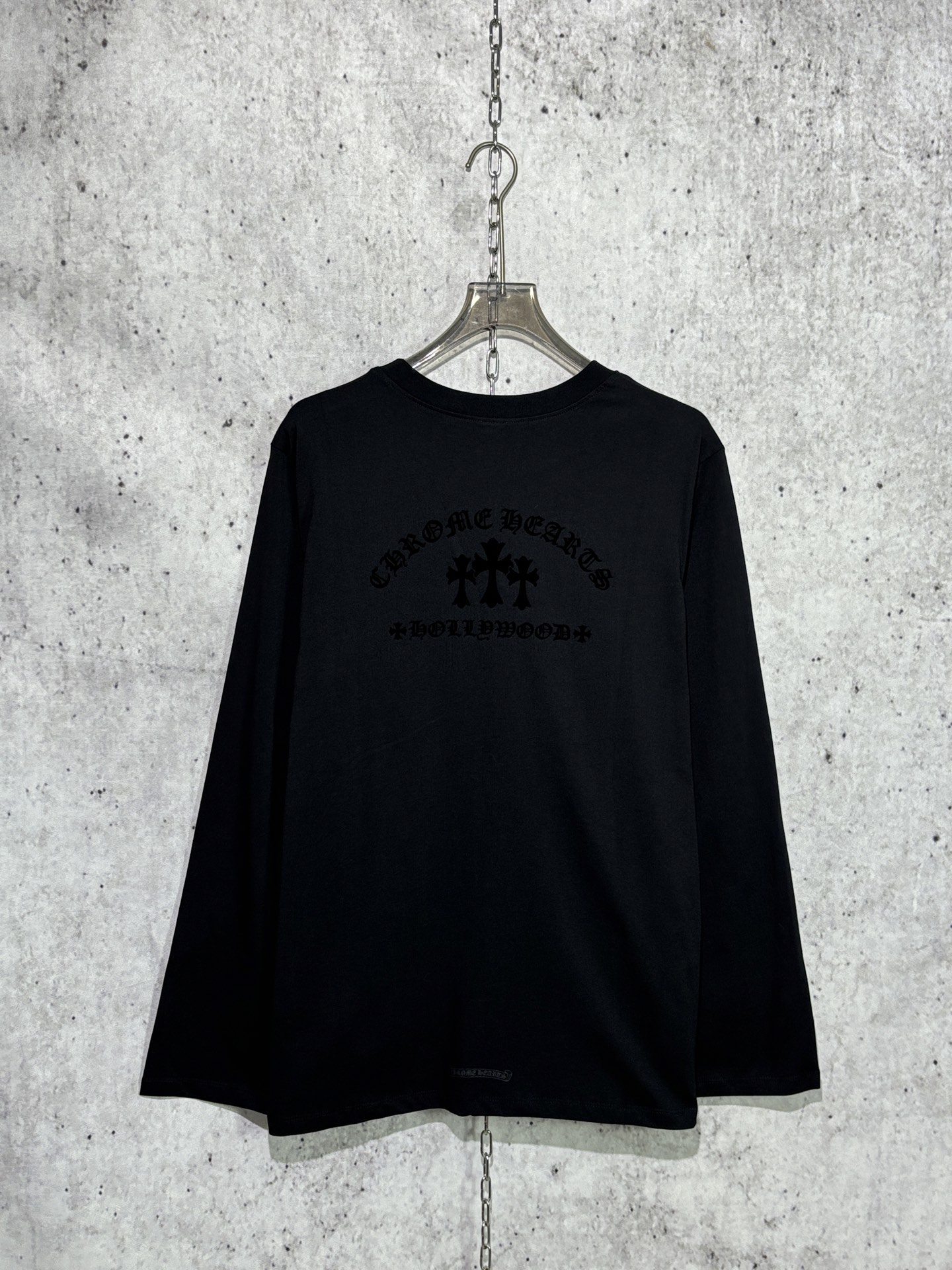 크롬하츠 크로스 롱슬리브 긴팔 블랙