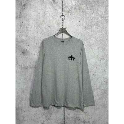 크롬하츠 크로스 롱슬리브 긴팔 그레이