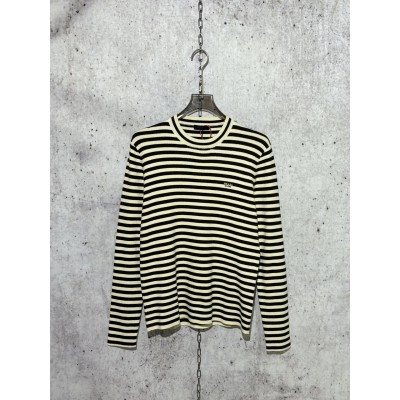 프라다 스트라이트 긴팔 니트 화이트