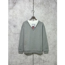 로에베 코튼 스웨트 셔츠 그레이