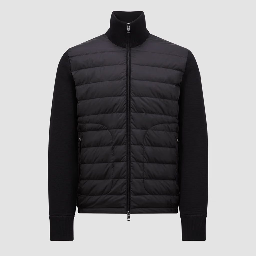 몽클레어 패딩 울 가디건