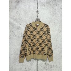 버버리 봄버 자켓 베이지