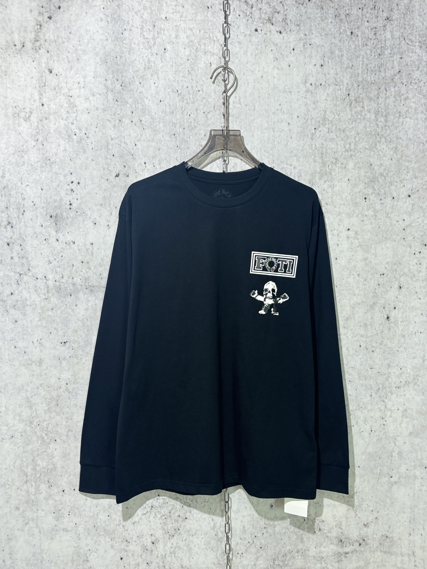 크롬하츠 롱슬리브  블랙