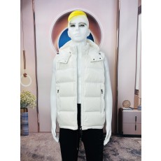 몽클레어 보르메스 조끼패딩 화이트