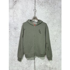 아크네 멜란지 후드 지퍼