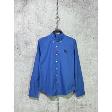 미우미우 포플린 셔츠 블루