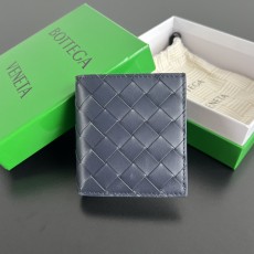 보테가 베네타 인트레치아토 슬림 반지갑 블루 749400 10*9.5