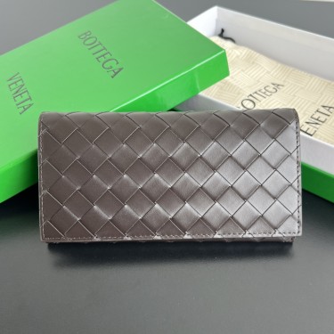 보테가 베네타 인트레치아토 장지갑 브라운 749438 19*9.5