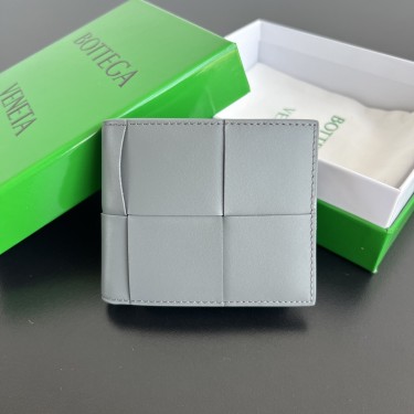 보테가 베네타 인트레치아토 카세트 반지갑 그레이 649605 11*9.5