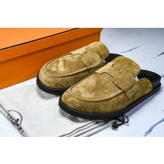 [GD] 에르메스 고 뮬 스웨이트 카프스킨 베쥬 아흐질