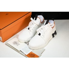 [GD] 에르메스 디파트 스니커즈 메쉬 카프스킨 화이트 블랙