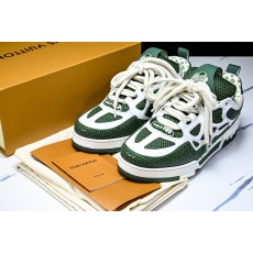 [V8] 루이비통 스케이트 메쉬 스니커즈 화이트 그린