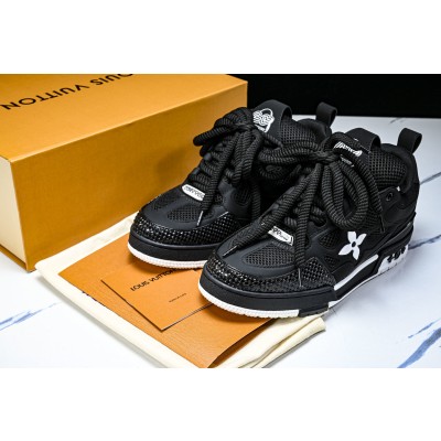 [V8] 루이비통 스케이트 메쉬 스니커즈 블랙