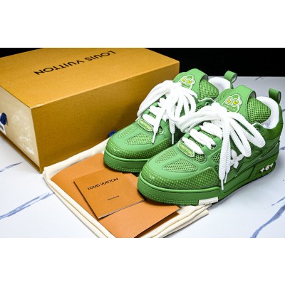 [V8] 루이비통 스케이트 메쉬 스니커즈 그린