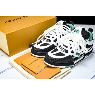 [V8] 루이비통 스케이트 메쉬 스니커즈 블랙 화이트 민트