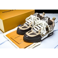 [V8] 루이비통 스케이트 메쉬 스니커즈 스네이크스킨