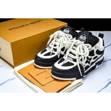 [V8] 루이비통 스케이트 메쉬 스니커즈 블랙 화이트