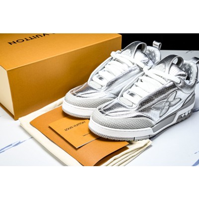 [V8] 루이비통 스케이트 트레이너 스니커즈 실버