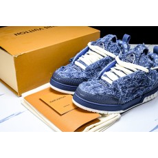 [V8] 루이비통 스케이트 트레이너 스니커즈 데님