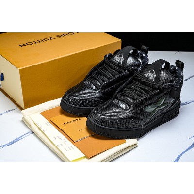 [V8] 루이비통 스케이트 트레이너 스니커즈 블랙