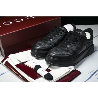 [T1] 구찌 청키 웹 스니커즈 블랙