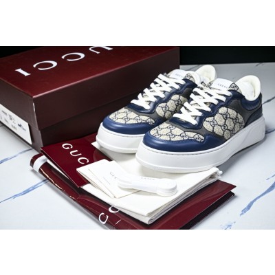 [T1] 구찌 GG  스니커즈 베이지&블루