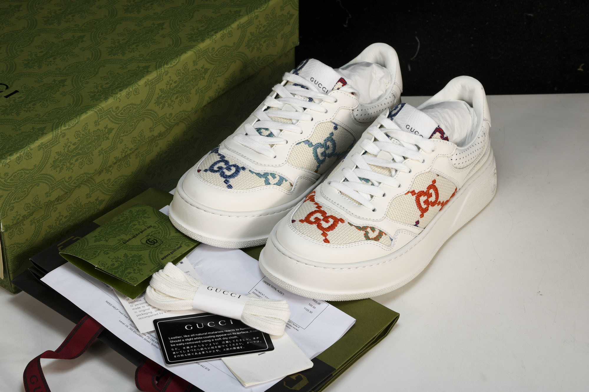 구찌 GG 스니커즈 멀티컬러