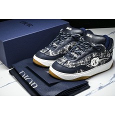 [PT] 디올 x ERL B9S 스케이터 스니커즈 네이비블루