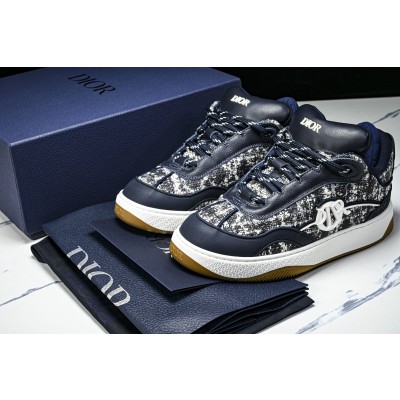 [PT] 디올 x ERL B9S 스케이터 스니커즈 네이비블루