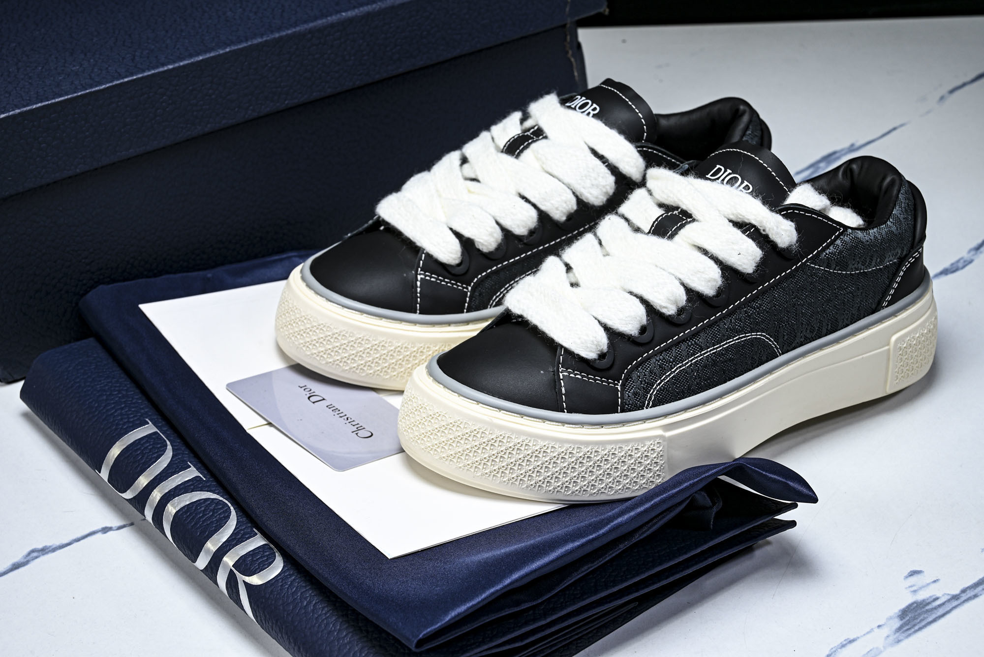 [PT] 디올 B33 스니커즈 블랙