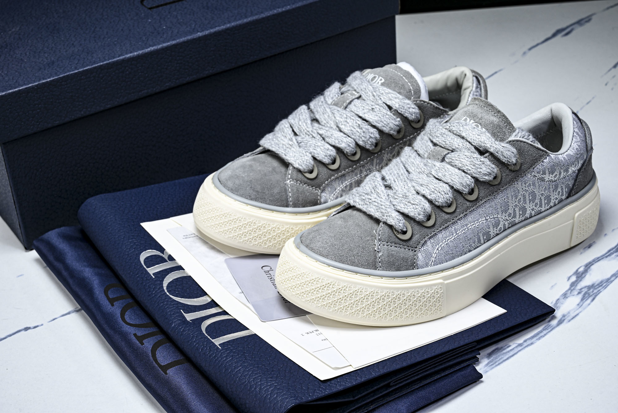 [PT] 디올 B33 스니커즈 그레이