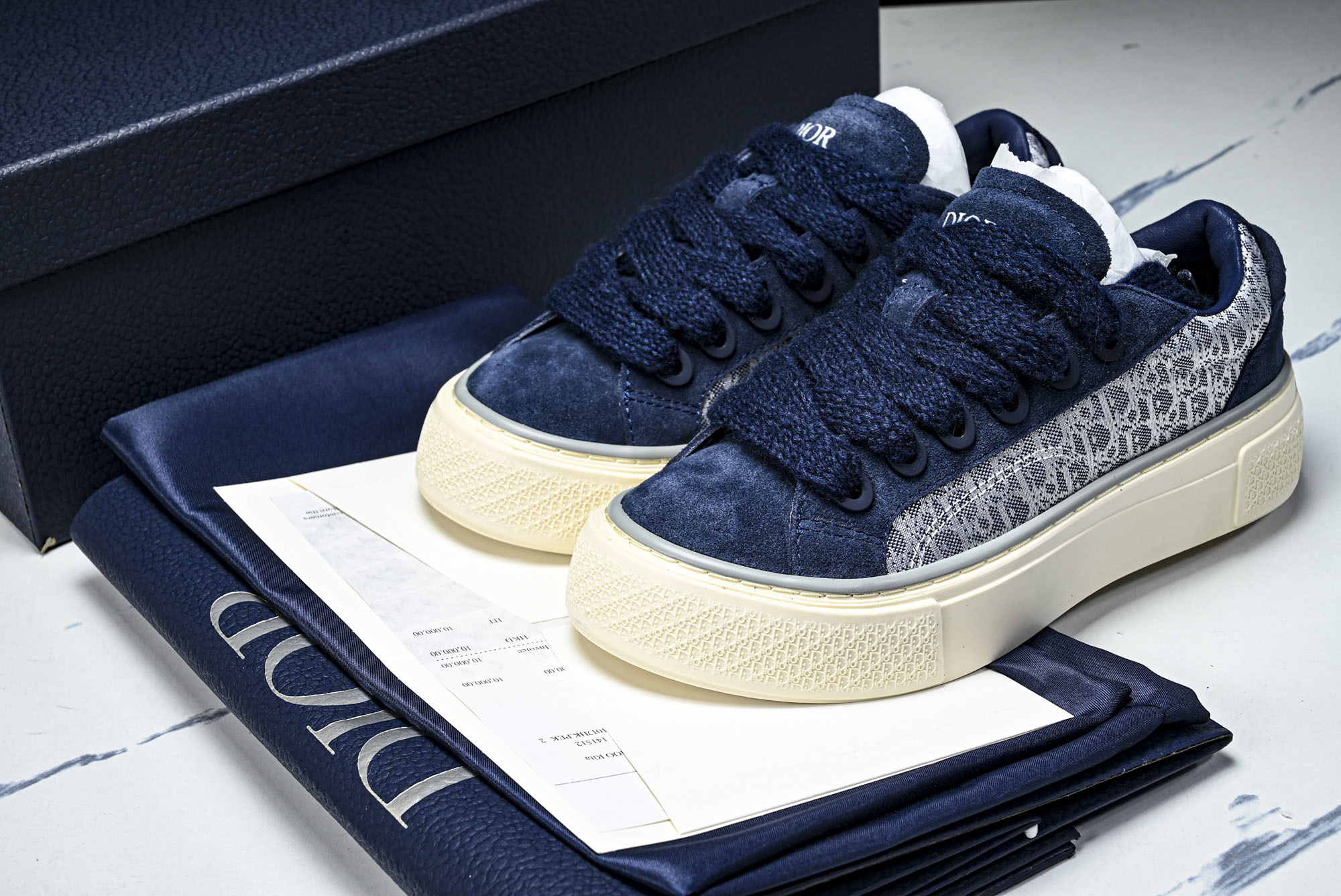 [PT] 디올 B33 스니커즈 네이비 블루
