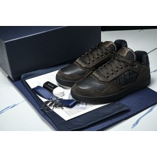 [PT] 디올 B27 로우탑 스니커즈 스웨이드 딥브라운