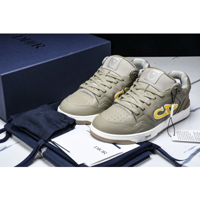 [X1] 디올 x 스톤아일랜드 B57 스니커즈 그레이 옐로우