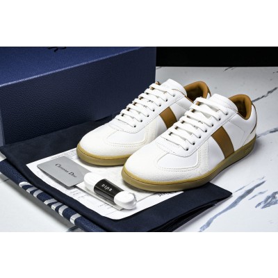 [PT] 디올 B01 매치포인트 스니커즈 스웨이드 화이트 브라운