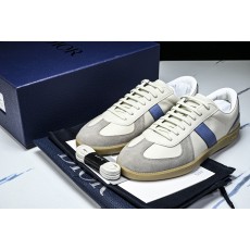 [X1] 디올 B01 매치포인트 스니커즈 스웨이드 화이트 블루