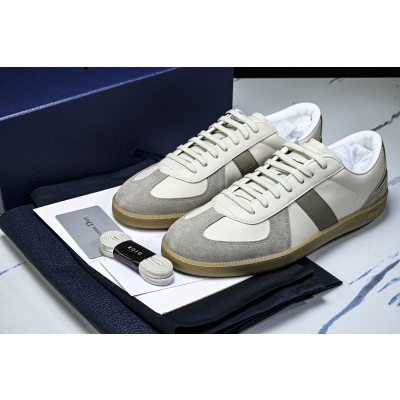 [X1] 디올 B01 매치포인트 스니커즈 스웨이드 화이트 그레이