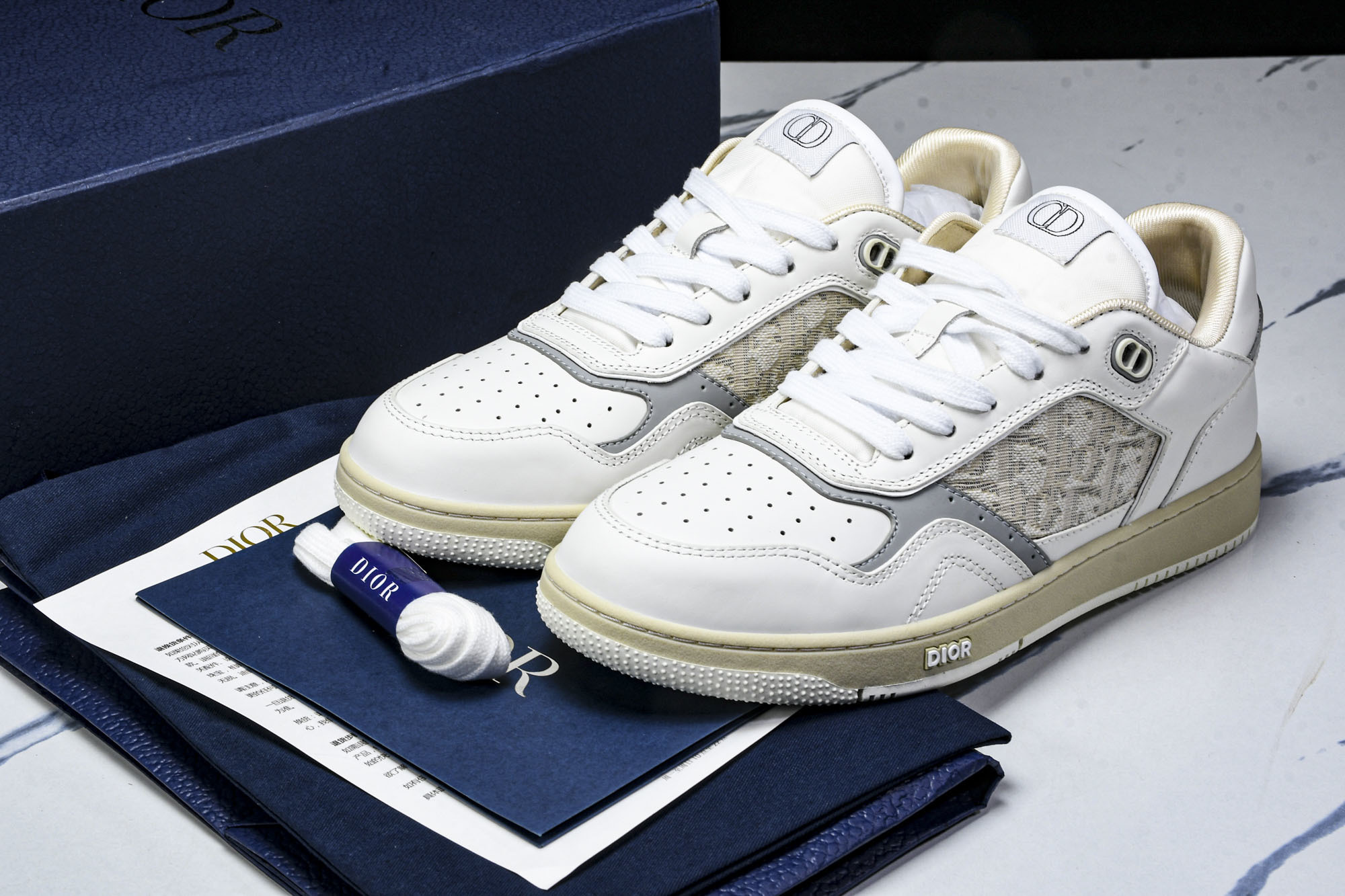 [ZG] 디올 B27 로우탑 스니커즈 화이트