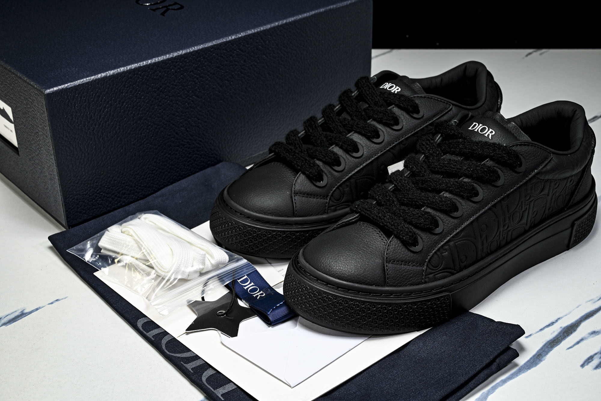 [X1] 디올 B33 스니커즈 블랙