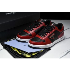 [BC] 프라다 다운타운 스니커즈 레드 블랙