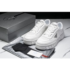 [D9] 프라다 패딩 나파 스니커즈 화이트