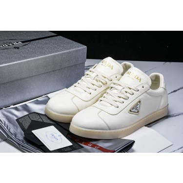 [D9] 프라다 레레더 스니커즈 아이보리