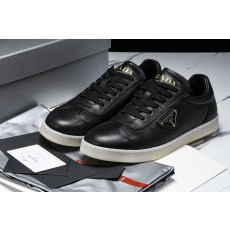 [D9] 프라다 레레더 스니커즈 블랙