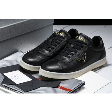 [D9] 프라다 레레더 스니커즈 블랙