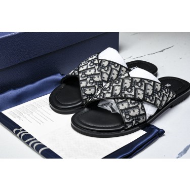 [GD] 디올 오블리크 알리아스 샌들 베이지 블랙