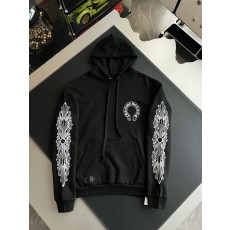 [마스터샵] 크롬하츠 홀스슈 플로랄 후드 블랙