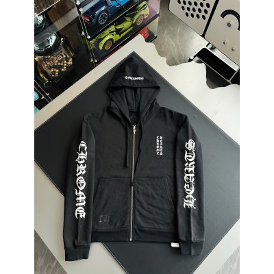 [마스터샵] 크롬하츠 홀스슈 후드 집업 블랙